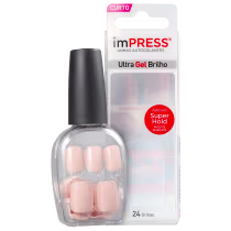 Imagem do produto Kiss New York Impress Curta Bubble Gum - Unhas Postiças