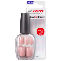 Imagem do produto Kiss New York imPRESS Média Sea Sand - Unhas Postiças Autocolantes (24 Unidades)