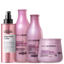 Imagem do produto Kit L’Oréal Professionnel Serie Expert Vitamino Color Resveratrol Full (4 Produtos)