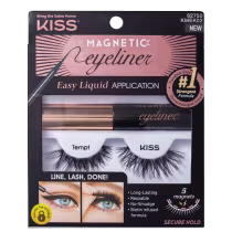 Imagem do produto Kiss New York Magnetic Eyeliner K02 - Cílios Postiços Magnéticos