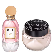 Imagem do produto Conjunto Scapin 245 & L’Amour-Esse 142 O.U.i Feminino - Eau de Parfum 75ml + Hidratante Desodorante Corporal 200g