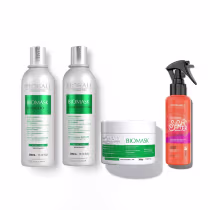 Imagem do produto Kit Biomask Prohall: Ultra Hidratação Brilho e Proteção Uv Avançada