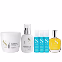 Imagem do produto Kit Alfaparf Semi Di Lino Diamond - Máscara 500ml + Fluído 125ml + Cristalli 50ml + 3x Ampola 13ml