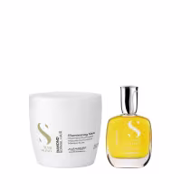 Imagem do produto Kit Alfaparf Semi Di Lino Diamond - Máscara 500ml + Cristalli 50ml