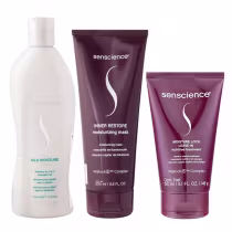 Imagem do produto Kit Senscience Silk Moisture Shampoo 280ml + Inner Restore Deep 200ml + Moisture Lock 150ml