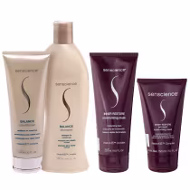 Imagem do produto Kit Senscience Balance Shampoo 280ml e Condicionador 240ml + Inner Intensif 150ml e Inner Moisturizing 200ml