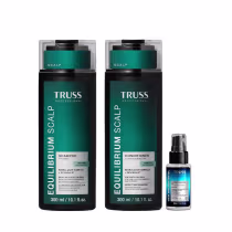 Imagem do produto Kit Truss Equilibrium Scalp - Shampoo 300ml + Condicionador 300ml + Uso Obrigatório Óleo 30ml