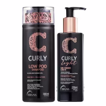 Imagem do produto Kit Truss Curly - Shampoo Low-Poo 300ml + Leave-In Light 250ml