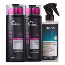 Imagem do produto Kit Truss  Color - Shampoo 300ml + Condicionador 300ml + Uso  Obrigatório Spray 260ml