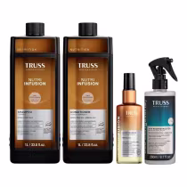 Imagem do produto Kit Truss Nutri Infusion - Shampoo 1L + Condicionador 1L +  Óleo 60ml + Uso Obrigatório Spray 260ml