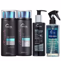 Imagem do produto Kit Truss Miracle Shampoo e Condicionador + Hair Protector + Frizz Zero