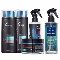 Imagem do produto Kit Truss Miracle Shampoo + Condicionador + Máscara + Uso Obrigatório + Frizz Zero