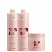 Imagem do produto Braé Essential Shampoo 1000ml + Condicionador 1000ml + Máscara 500g