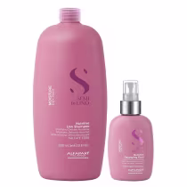 Imagem do produto Kit Alfaparf Semi Di Lino Moisture -  Shampoo 1L + Fluído 125ml