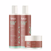 Imagem do produto Trio Shampoo, Condicionador e Máscara Scalp Care 300ml – Apice | Frescor e Nutrição para Todos os Dias