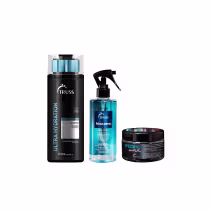 Imagem do produto Kit Ultra Hydration Shampoo + Máscara Frizz Zero e Máscara Specific Mask - Truss