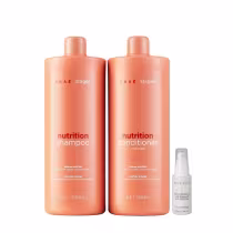 Imagem do produto Kit Braé Stages Nutrition - Shampoo 1L + Condicionador 1L + Oil Blend 35ml