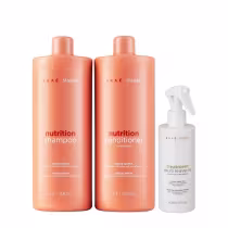 Imagem do produto Kit Braé Stages Nutrition - Shampoo 1L + Condicionador 1L + Multi Leave-in 260ml