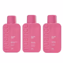 Imagem do produto Kit Shampoo Condicionador Máscara Hidratação Glow Day Nuance