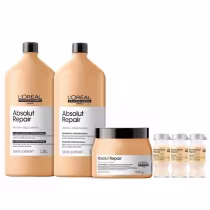 Imagem do produto Kit L'Oréal Professionnel Serie Expert Absolut Repair Gold Quinoa + Protein (6 itens)
