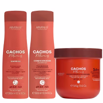 Imagem do produto Trio Shampoo, Condicionador e Creme 2x1 500g - Arvensis | Limpeza Suave, Hidratação e Finalização