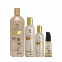 Imagem do produto Kit Avlon KeraCare - Shampoo Hydrating 950ml + Condicionador Humecto 240ml + Leave-in 120ml + Silken Seal 60ml