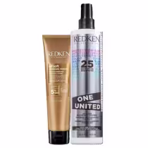 Imagem do produto Kit Redken All Soft Moisture Restore + One United 25 Benefits Salon (2 Produtos)