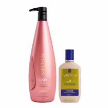 Imagem do produto Kit Aneethun Care System Revitalizante - Shampoo 1L e Creme Silicone 250ml
