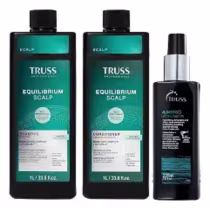 Imagem do produto Kit Truss Equilibrium Scalp - Shampoo 1L + Condicionador 1L + Amino Liponutriente 225ml