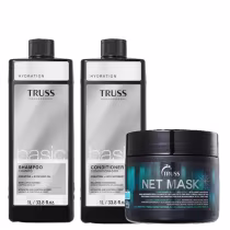 Imagem do produto Kit Truss Basic Net Mask Hidratação para Salão (3 produtos)