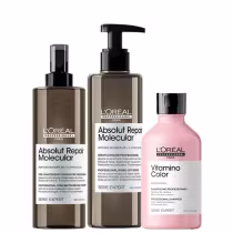 Imagem do produto Kit LOréal Professionnel Absolut Repair Molecular Proteção Completa da Cor (3 Produtos)