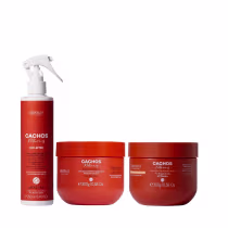 Imagem do produto Kit Arvensis Professional Cachos Naturais - Day After 250ml + Máscara 300g + Geleia Ativadora Suave Fixação 300g