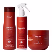 Imagem do produto Kit Arvensis Professional Cachos Naturais - Shampoo 300ml + Day After 250ml + Geleia Suave Fixação 300g