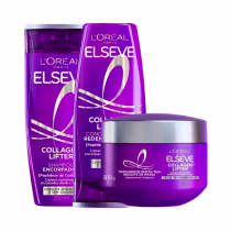 Imagem do produto Kit Elseve Collagen Lifter Shampoo + Condicionador + Máscara 200ml