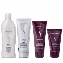 Imagem do produto Kit Senscience Smooth - Shampoo 280ml & Condicionador 240ml + Inner Restore Deep 200ml + Inner Restore Intensif 150ml