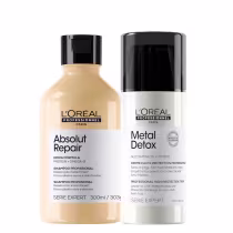 Imagem do produto Duo L'Oréal Professionnel Serie Expert Absolut Repair Omega 9 + Protein Metal Detox (2 Produtos)