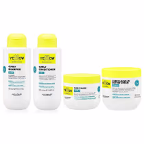 Imagem do produto Kit Yellow Curls - Shampoo & Condicionador 500ml + Máscara 300ml + Leave-In Butter Cream 500ml