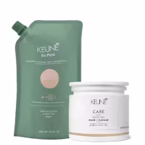 Imagem do produto Duo Keune So Pure Polish Satin Oil Duplo Condicionamento (2 produtos)