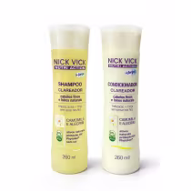 Imagem do produto KIT CLAREADOR NICK VICK NUTRI SHAMPOO E CONDICIONADOR