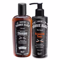 Imagem do produto Kit Johnnie Black Oil Control + Grooming Tonic (2 Produtos)