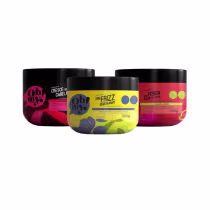 Imagem do produto Kit Máscaras Cresce mais + Sem frizz + Era força que me faltava OhMy! - 300g / Cabelos Fracos