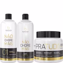 Imagem do produto Kit Borabella Não Chore Mais 2x1 Litro + Máscara Pratudo 1kg