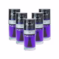 Imagem do produto Kit Esmaltes Muah! Top Coat Efeito Gel (5 itens)