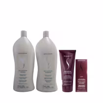 Kit Senscience Silk Moisture Shampoo 1L e Condicionador 1L + Inner Restore 200ml + CPR 2x25ml