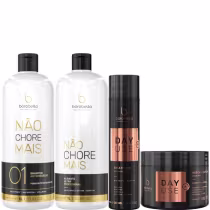 Imagem do produto Borabella Kit Não Chore Mais 2x1L + Day Use Pós Progressiva