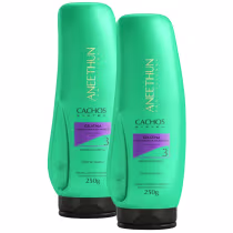 Imagem do produto Kit Com 2 Gelatina Low E No Poo Aneethun Cachos System 250g