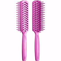 Imagem do produto Santa Clara - Escova Plástica Jacaré Simples para Cabelo Rosa