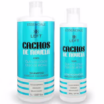 Imagem do produto Kit Cachos de Novela Shampoo 1lt + Condicionador 500ml Mini Pack Essenciale