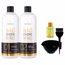 Imagem do produto Kit Alisamento Borabella Não Chore 2x1L +Cumbuca/Argan7ml