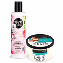 Imagem do produto Kit Organic Shop Amaranto e Lírios D'Água + Argan e Amla (2 Produtos) 